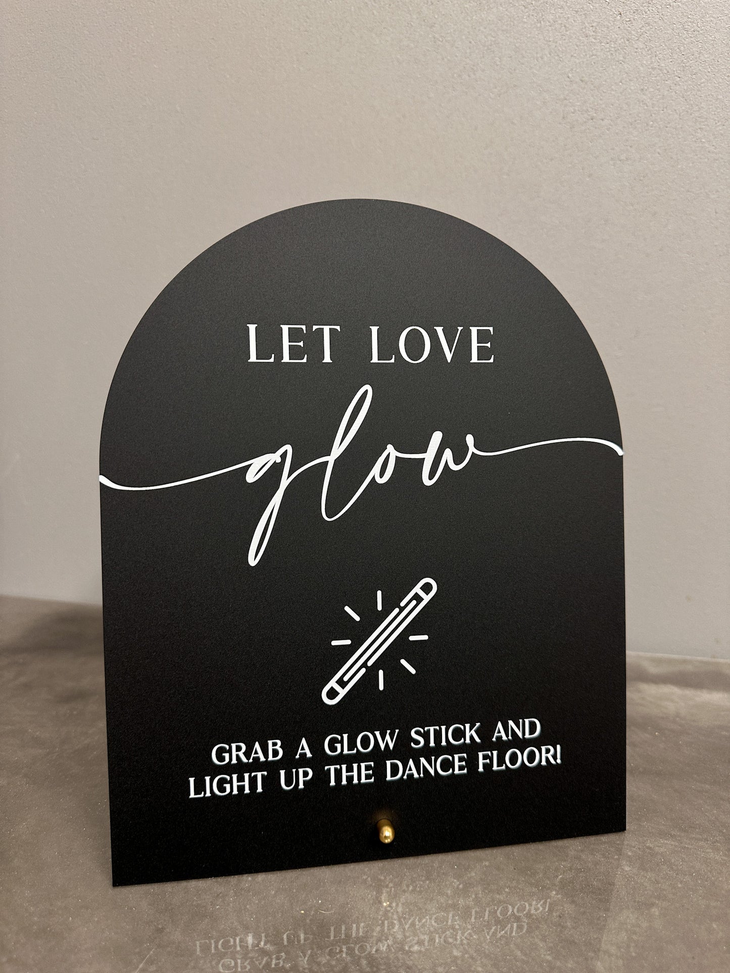 Let Love Glow Sign
