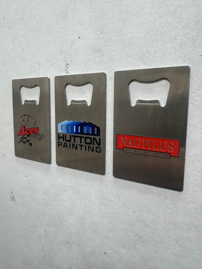 Custom Credit Card Bottle Opener