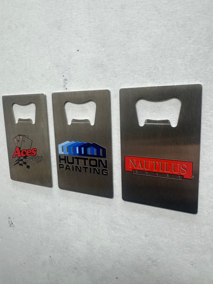 Custom Credit Card Bottle Opener