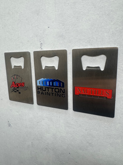 Custom Credit Card Bottle Opener