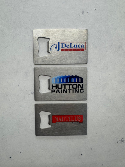 Custom Credit Card Bottle Opener