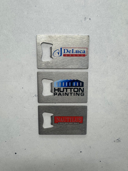 Custom Credit Card Bottle Opener