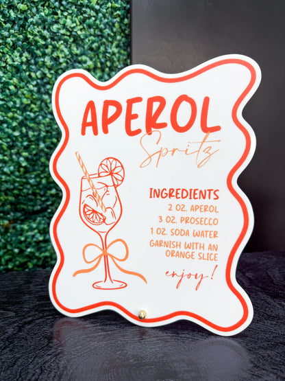 Wavy Aperol Spritz