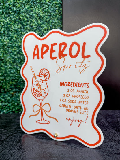 Wavy Aperol Spritz
