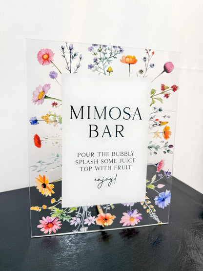 Wildflower Mimosa Bar