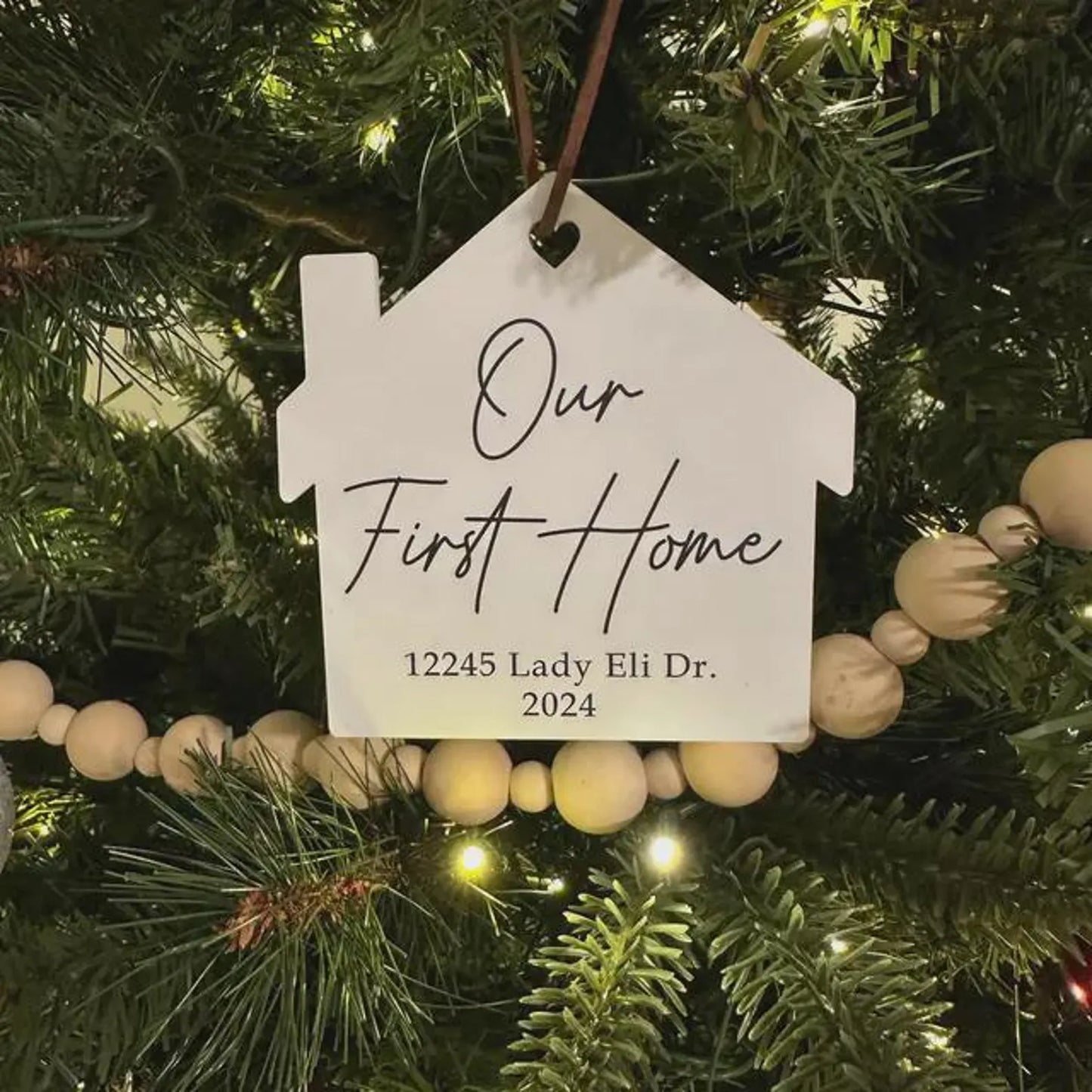 Our First Home Ornament