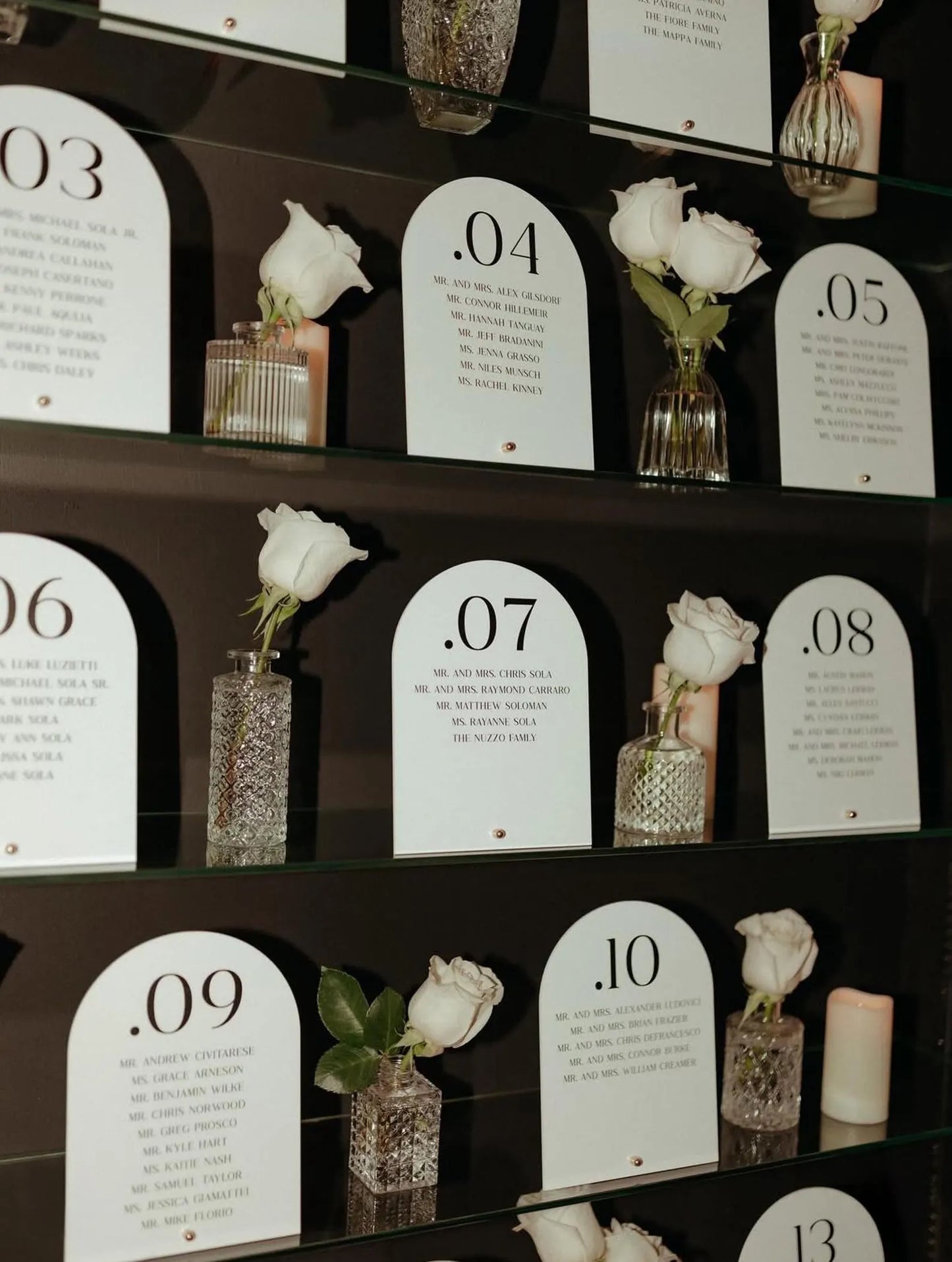 Table Assignment Signs