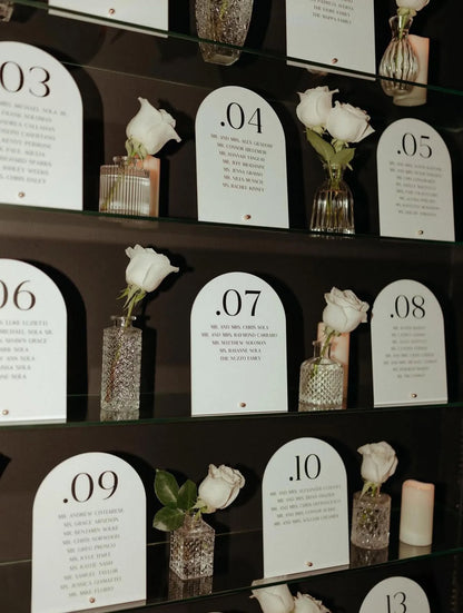 Table Assignment Signs