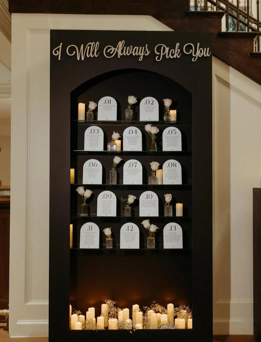 Table Assignment Signs