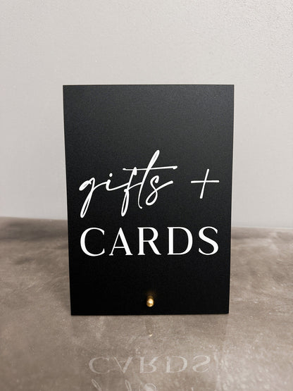Gifts + Cards Sign
