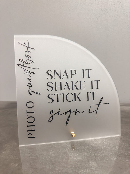 Photo Guestbook Sign