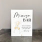 Mimosa Bar Sign