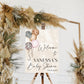 Safari Balloon Baby Shower Sign