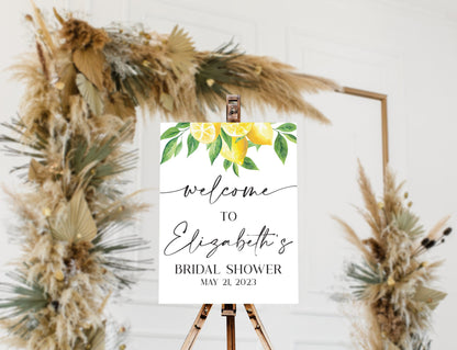 Lemon Welcome Sign