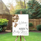 Brown Bear Welcome Sign