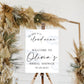 The Bride Is On Cloud Nine Sign