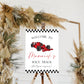 Race Car Birthday Sign