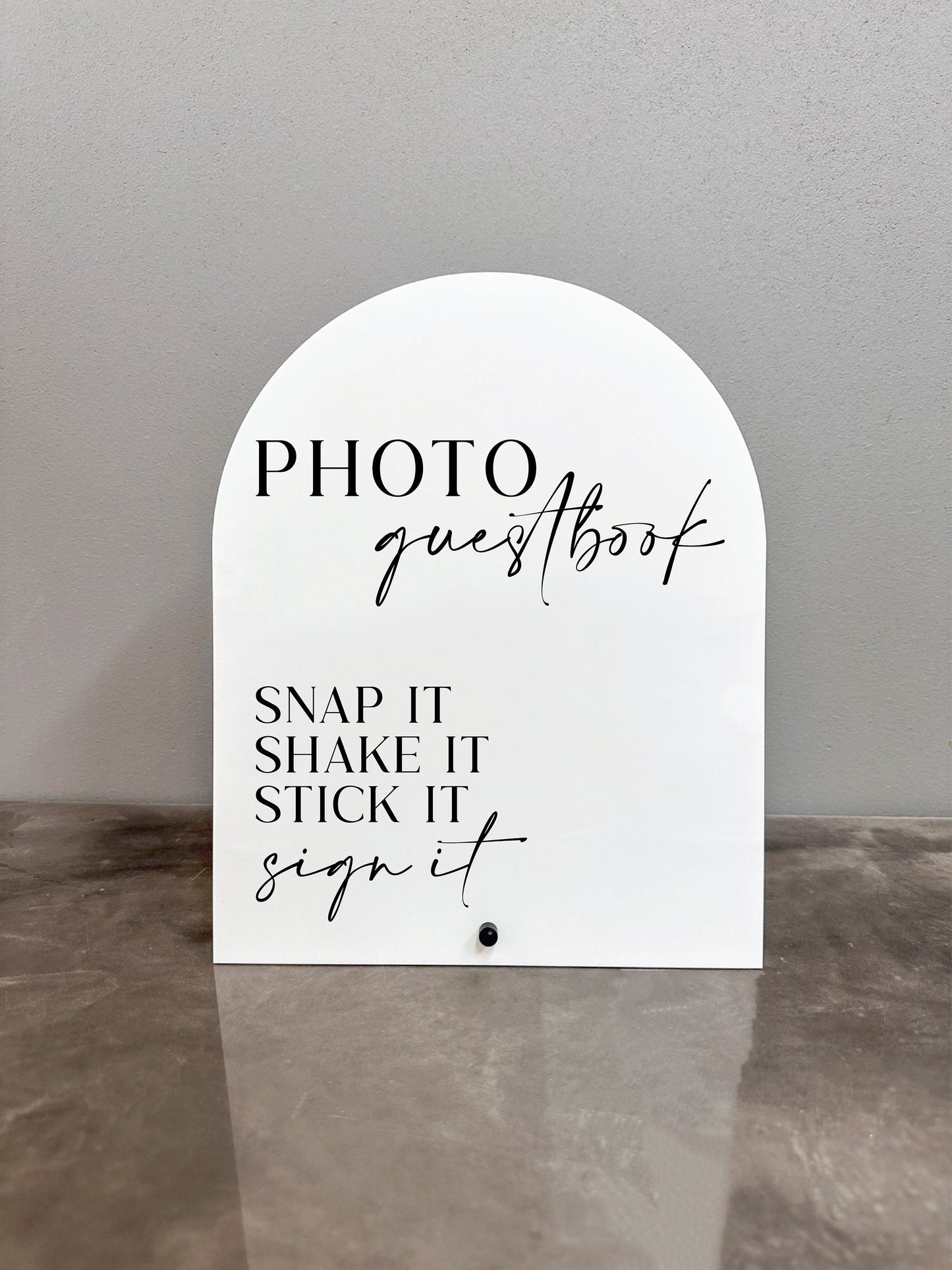Photo Guestbook Sign