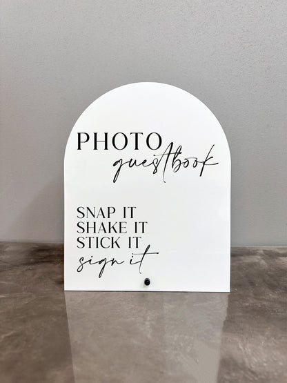Photo Guestbook Sign