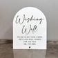 Wishing Well Sign