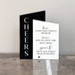 Cheers Bar Menu Sign