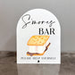 S'mores Bar Sign