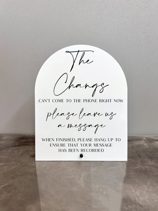 Audio Guestbook Sign