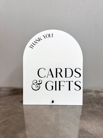 Cards & Gifts Sign