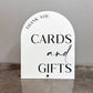 Cards and Gifts Sign
