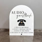 Audio Guestbook Sign