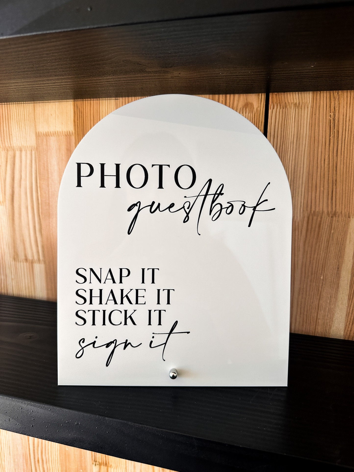 Photo Guestbook Sign
