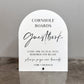 Cornhole Boards Guestbook Sign