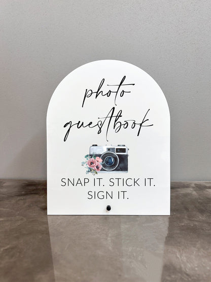 Photo Guestbook Sign