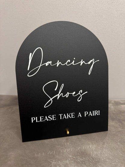 Dancing Shoes Sign