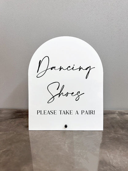 Dancing Shoes Sign
