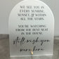 Wedding Memorial Sign
