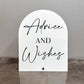 Advice and Wishes Sign