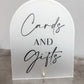 Cards and Gifts Sign