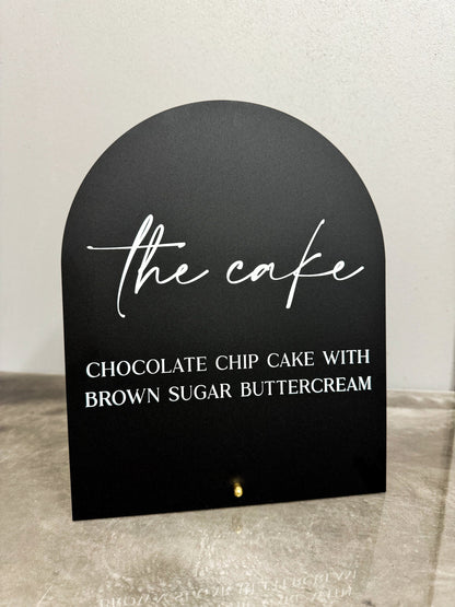 The Cake Sign