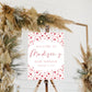 Valentine's Day Baby Shower Sign