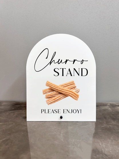 Churro Stand Sign