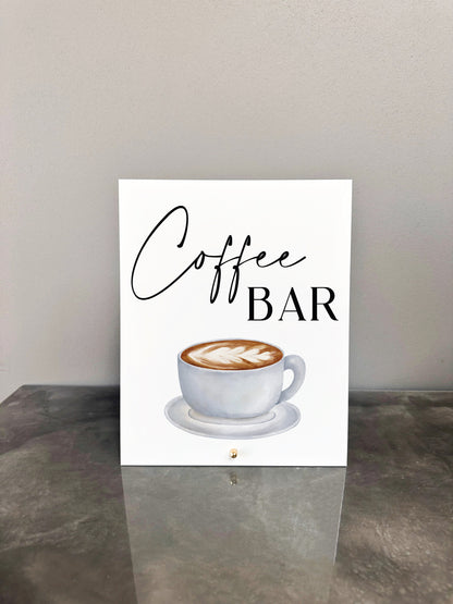 Coffee Bar Sign