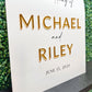 3D Welcome Sign