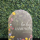Wildflower Baby Shower Sign